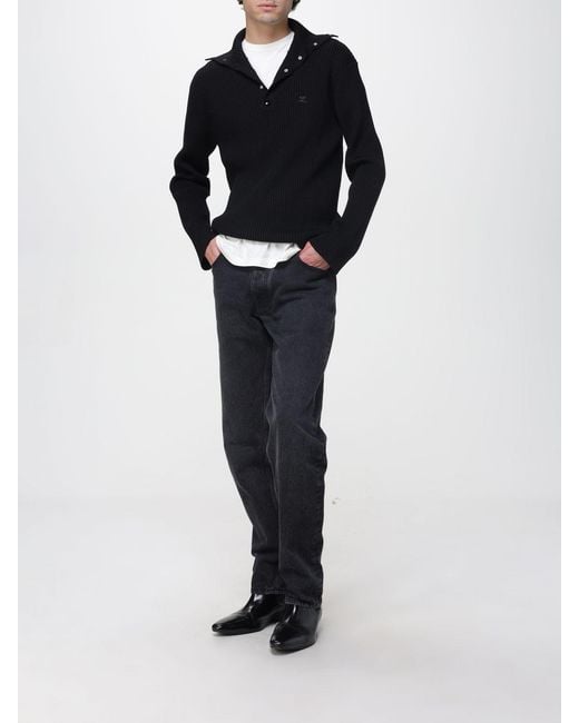 Camiseta Hombre Courreges de hombre de color White