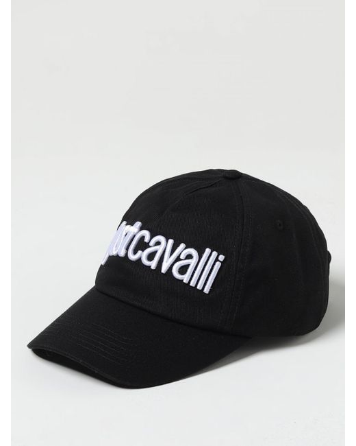 Just Cavalli Black Hat for men