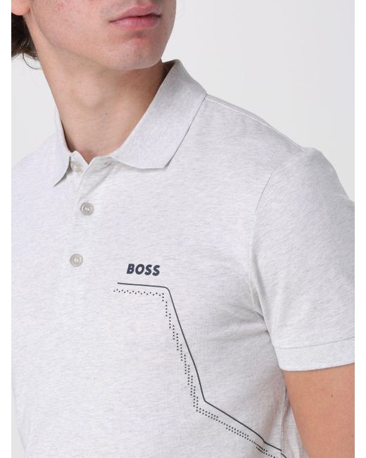 Boss White Polo Shirt for men