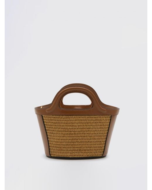 Marni Brown Tropicalia Bag