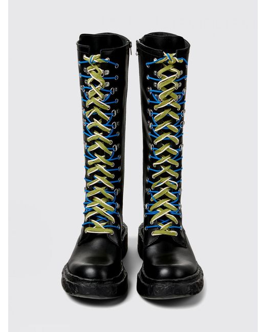 CAMPERLAB Black Vamonos Leather Boot for men