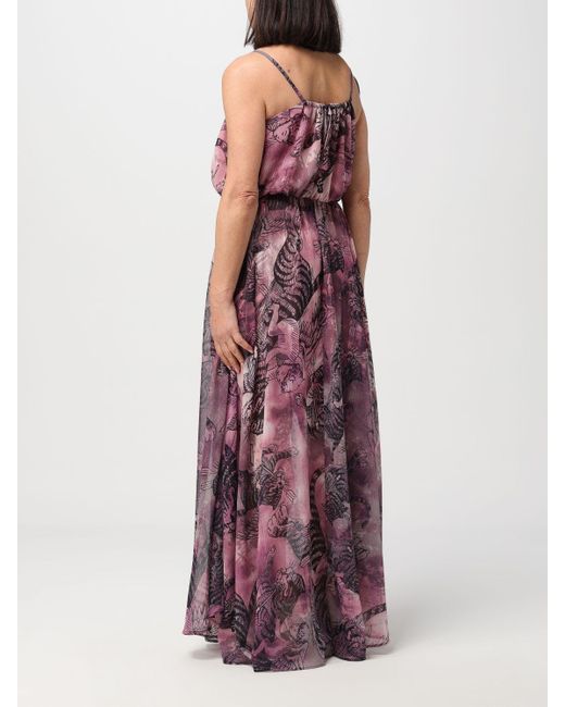 Just Cavalli Purple Dress
