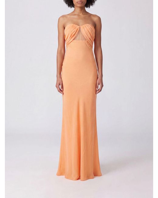 Ermanno Scervino Orange Dress