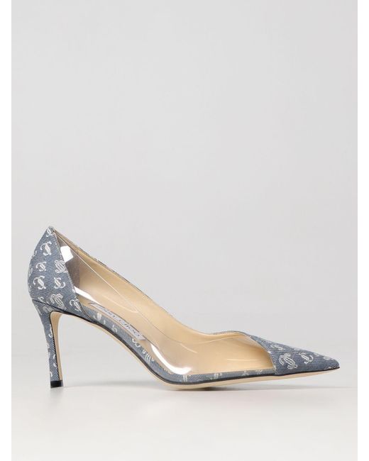 Jimmy Choo Pumps in Blue Lyst