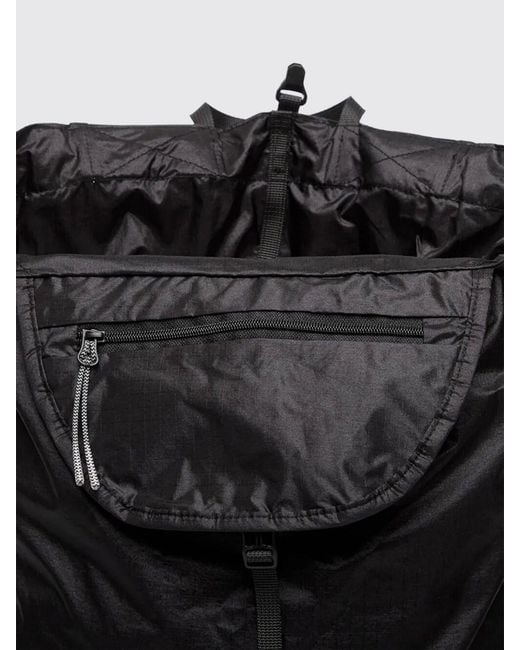 Roa Black Vaphi 15L Ripstop Packable Nylon Backpack With Logo for men