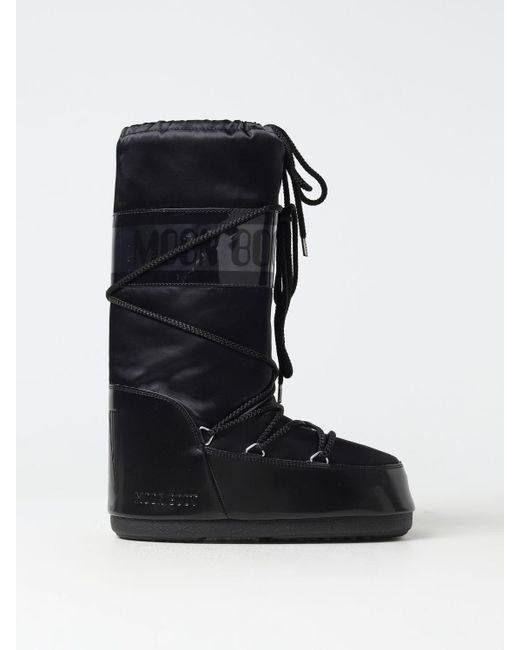 Moon Boot Boots in Black | Lyst