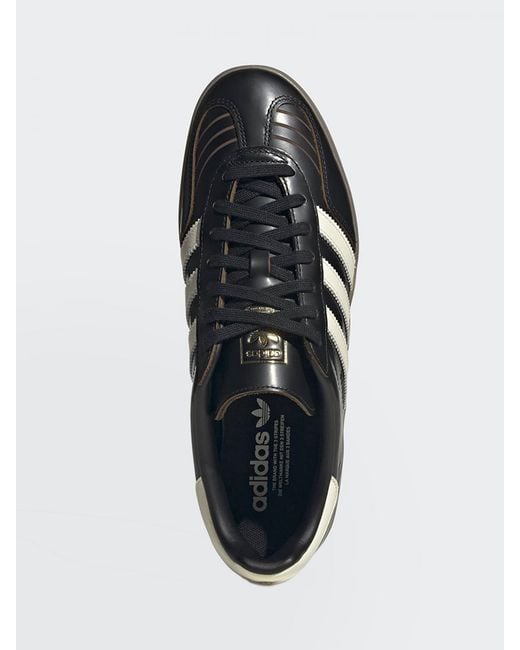 Adidas Originals Black Gazelle Indoor Sneakers for men