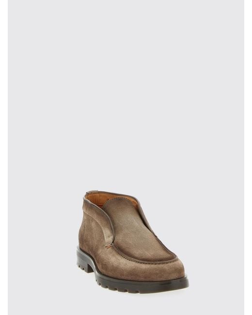 Santoni Brown Shoes for men