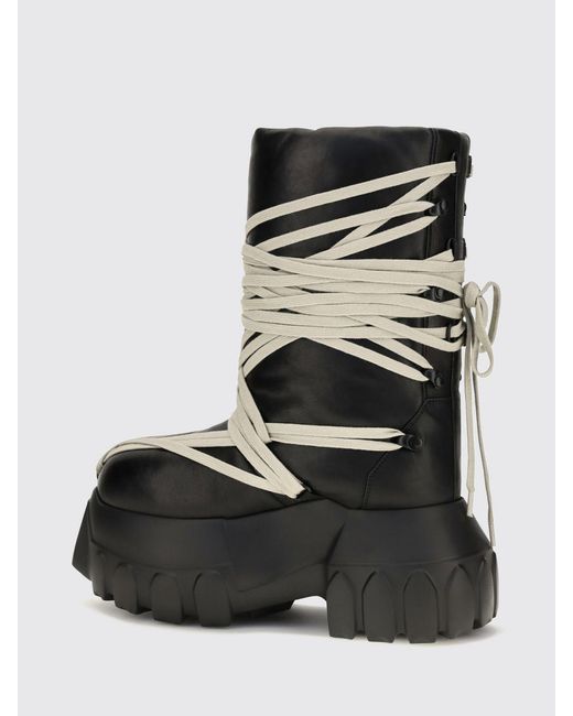 Rick Owens Black Boots