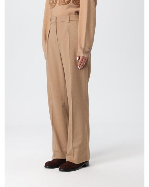 Max Mara Natural Trousers