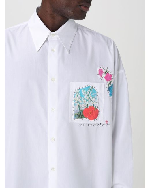 Chemise Marni pour homme en coloris White