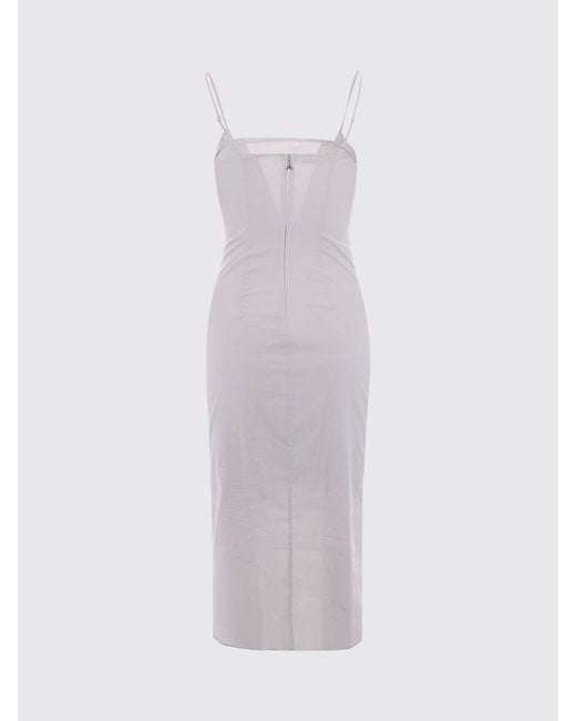 Patrizia Pepe Purple Jersey Midi Dress