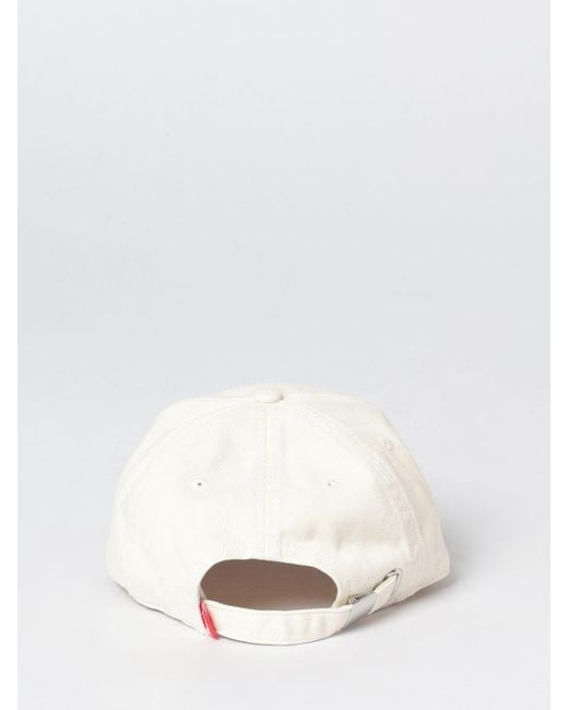 DIESEL Natural C-Plak Cotton Twill Hat for men