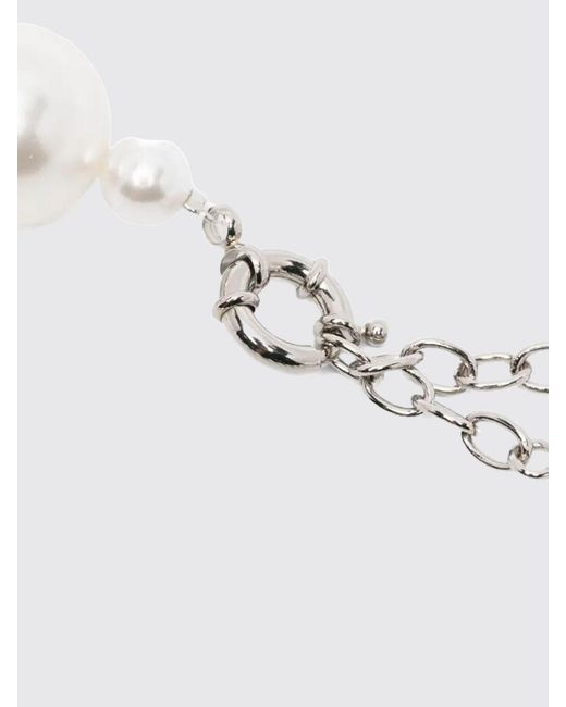N°21 White Synthetic Pearl Necklace