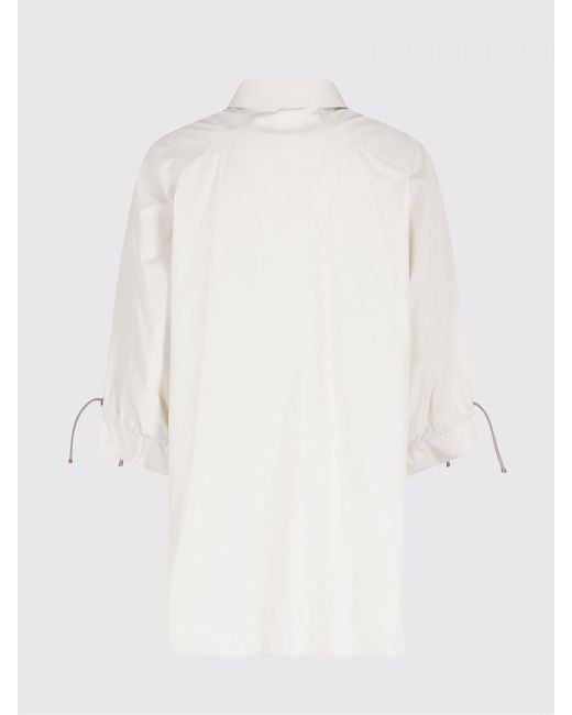 Max Mara White Classic Poplin Shirt