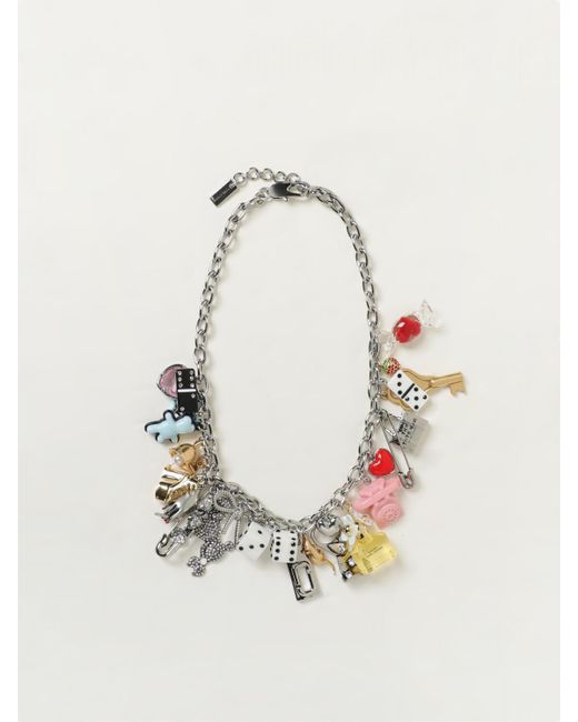 Collana The Sticker Charm di Marc Jacobs in Natural