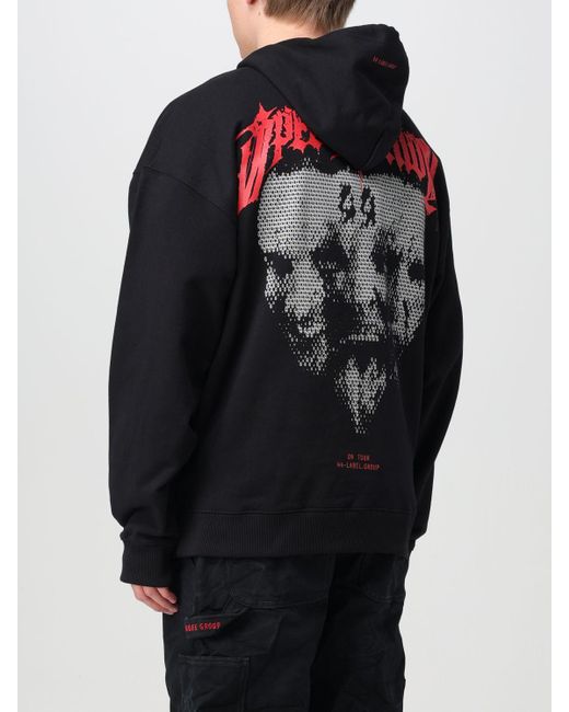 44 Label Group Black Sweatshirt for men