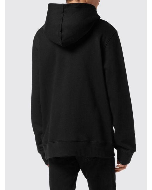 Philipp Plein Black Sweatshirt for men