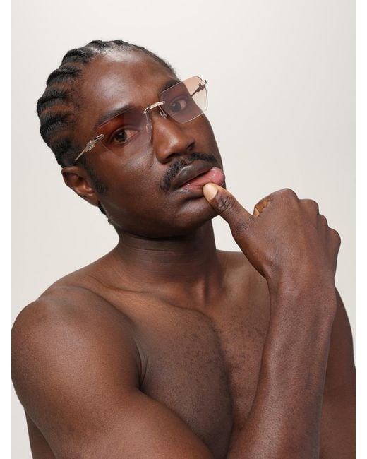 DSquared² Natural Metal Sunglasses for men