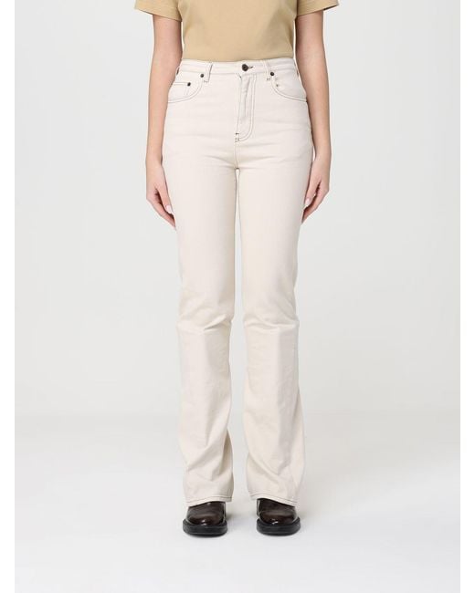 Burberry Natural Stretch Denim Straight Jeans