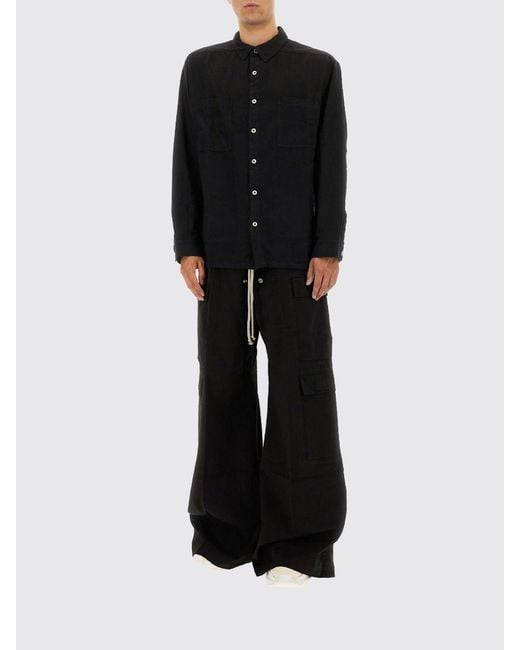Rick Owens Black Shirt for men