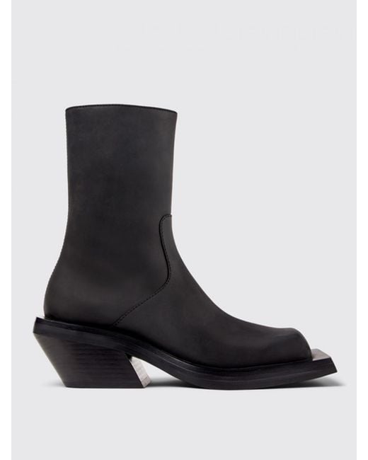 Camper Black Quetal Boots Leather for men