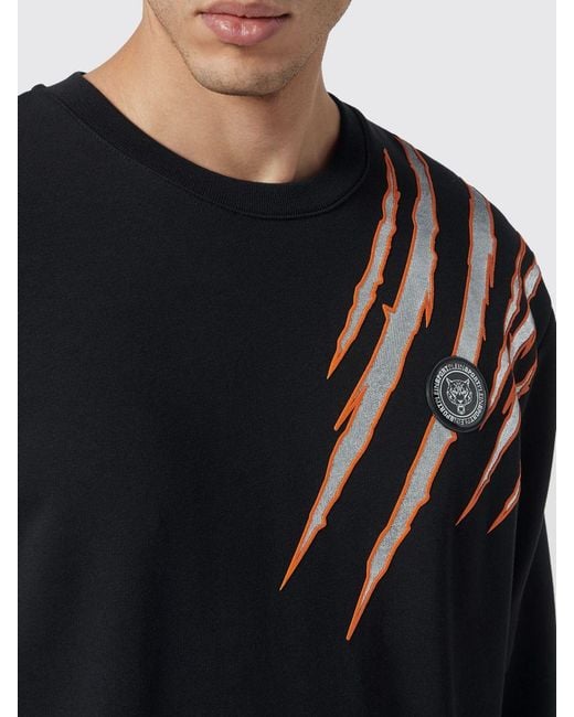 Philipp Plein Blue Sweatshirt for men