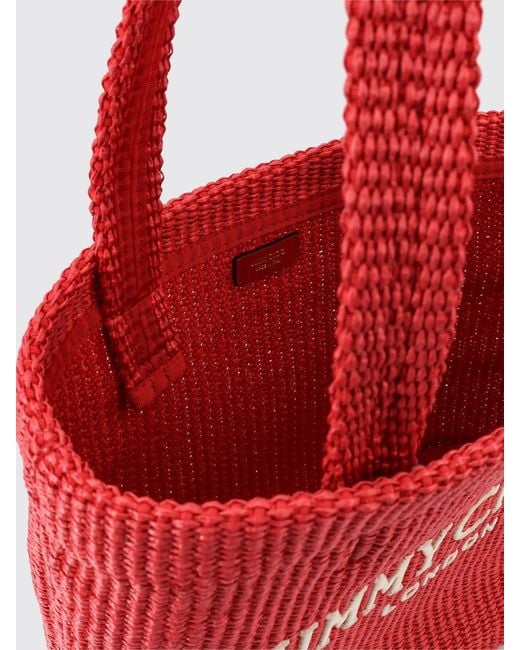 Jimmy Choo Beach Tote East-West Raffia Bag With Embroidered Logo