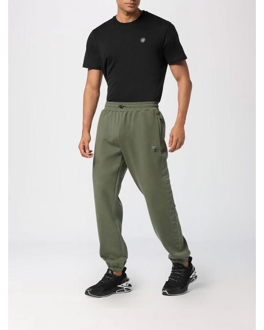 Philipp Plein Green Pants for men