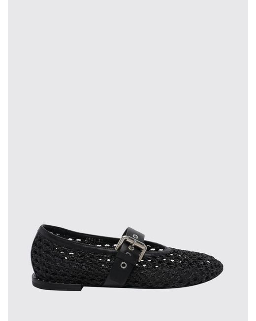 Premiata White Crochet Raffia Mary Jane
