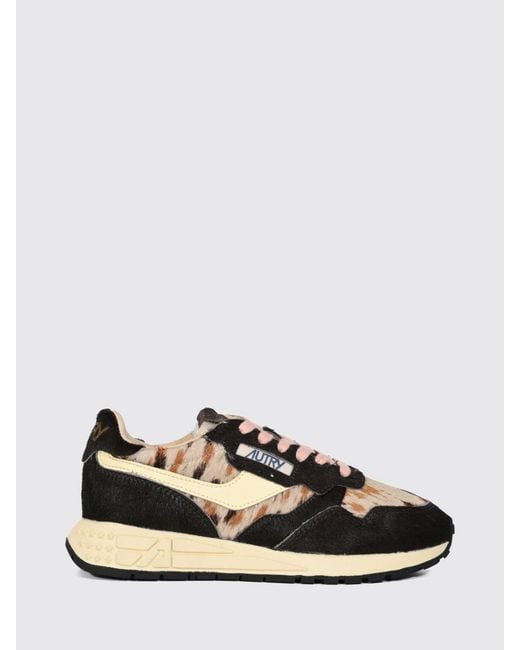 Autry Black Reelwind Low-Top Trainers