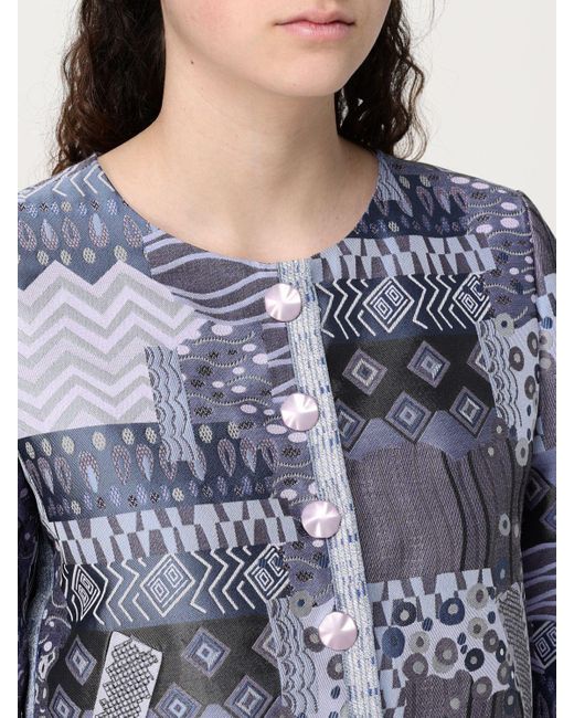 Blazer Femme Emporio Armani en coloris Blue