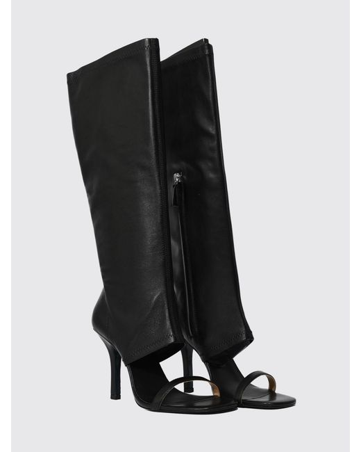 Patrizia Pepe Black My Skin Closet Leather Boots