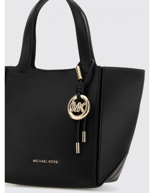 Michael Kors Black Jordi Leather Bag