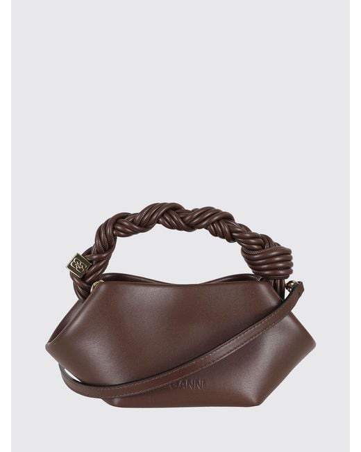 Ganni Brown Bou Bag