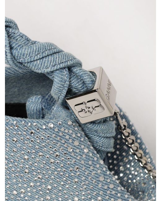 Sac Porté Main Femme Ganni en coloris Blue