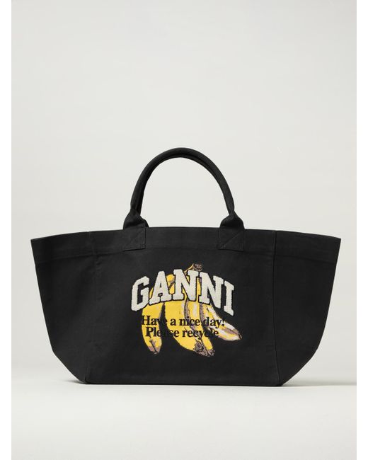 Ganni Black Handtasche Damen