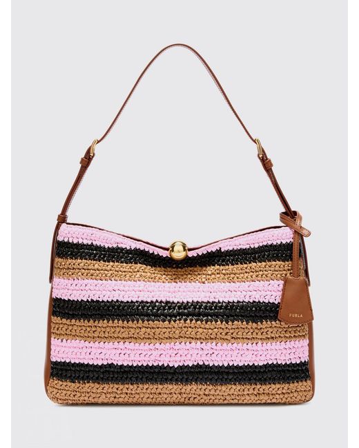 Furla White Shoulder Bag