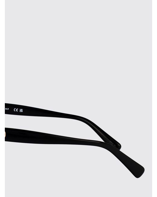 Longchamp Black Acetate Cat-Eye Sunglasses With Gradient Lenses