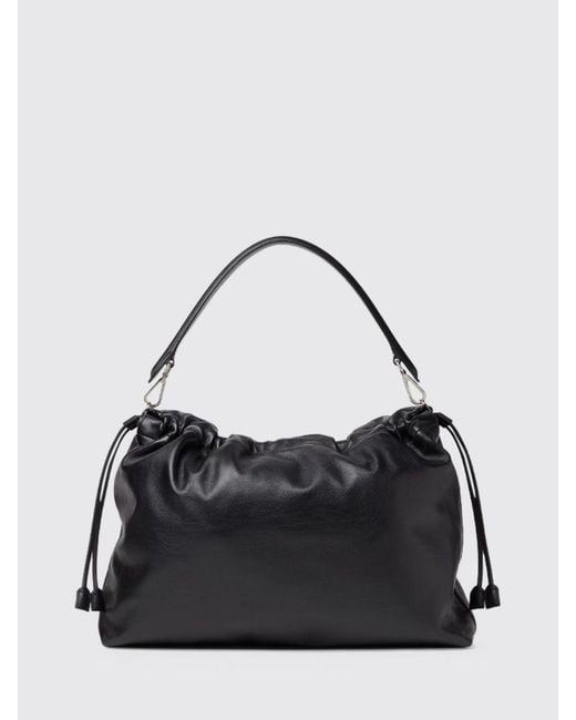 Fendi Black Flux Maxi Messenger Leather Bag for men