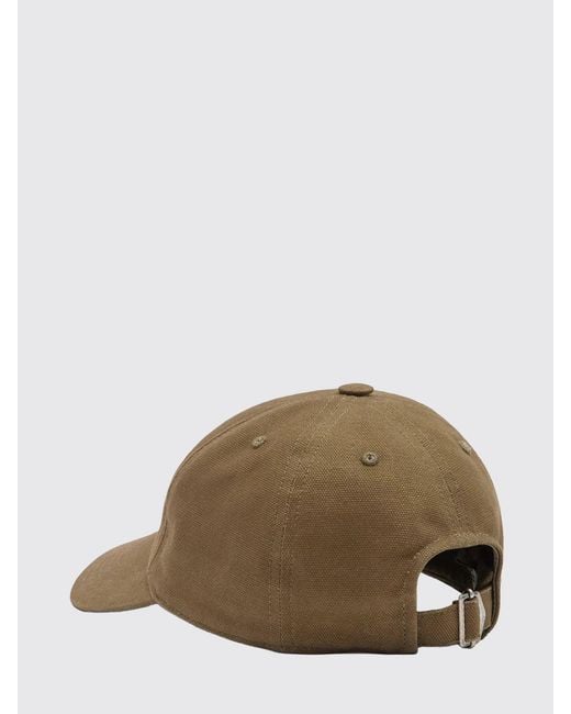 Isabel Marant Brown Tomas Cotton Baseball Cap With Embroidered Logo