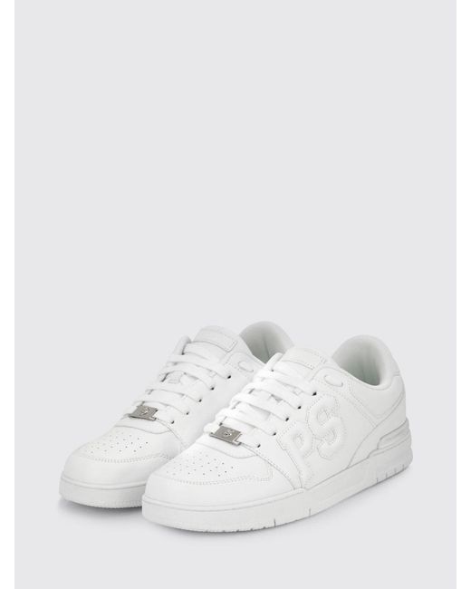 Philipp Plein White Andrika Leather Sneakers for men
