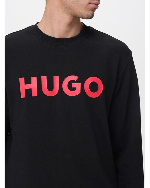 HUGO Black Sweatshirt for men