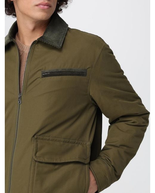 Giacca Classica Con Collo di Brooksfield in Green da Uomo