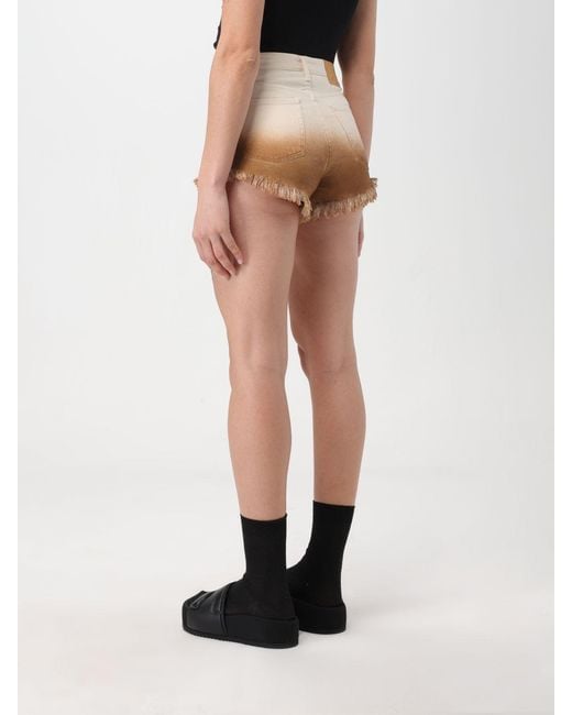 Alanui Natural Denim Shorts