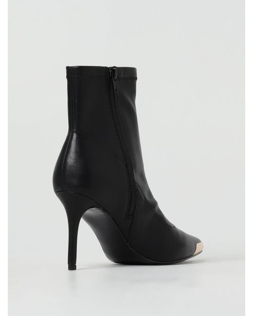 Versace Black Flat Ankle Boots
