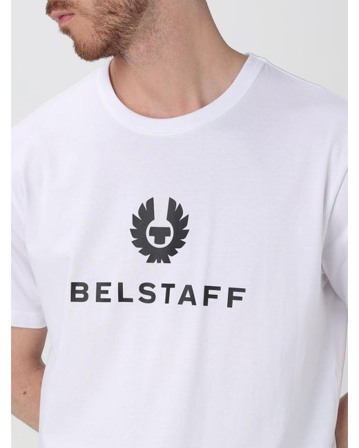 Belstaff White T-Shirt for men