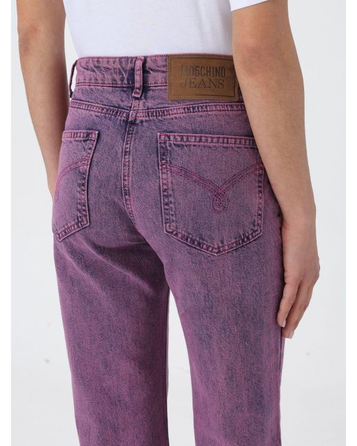Vaquero Moschino Jeans de color Purple