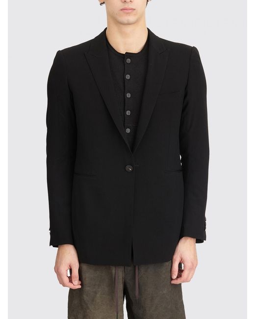 DEVOA Black Jacket for men