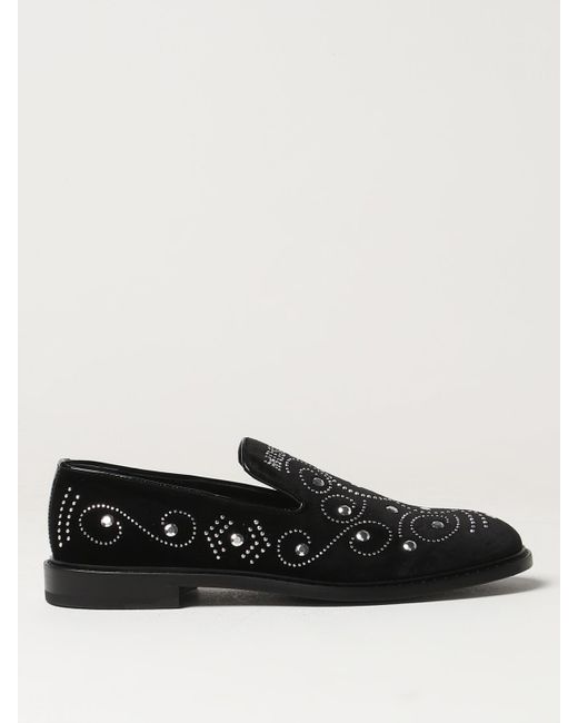 Moschino Couture Black Loafers for men
